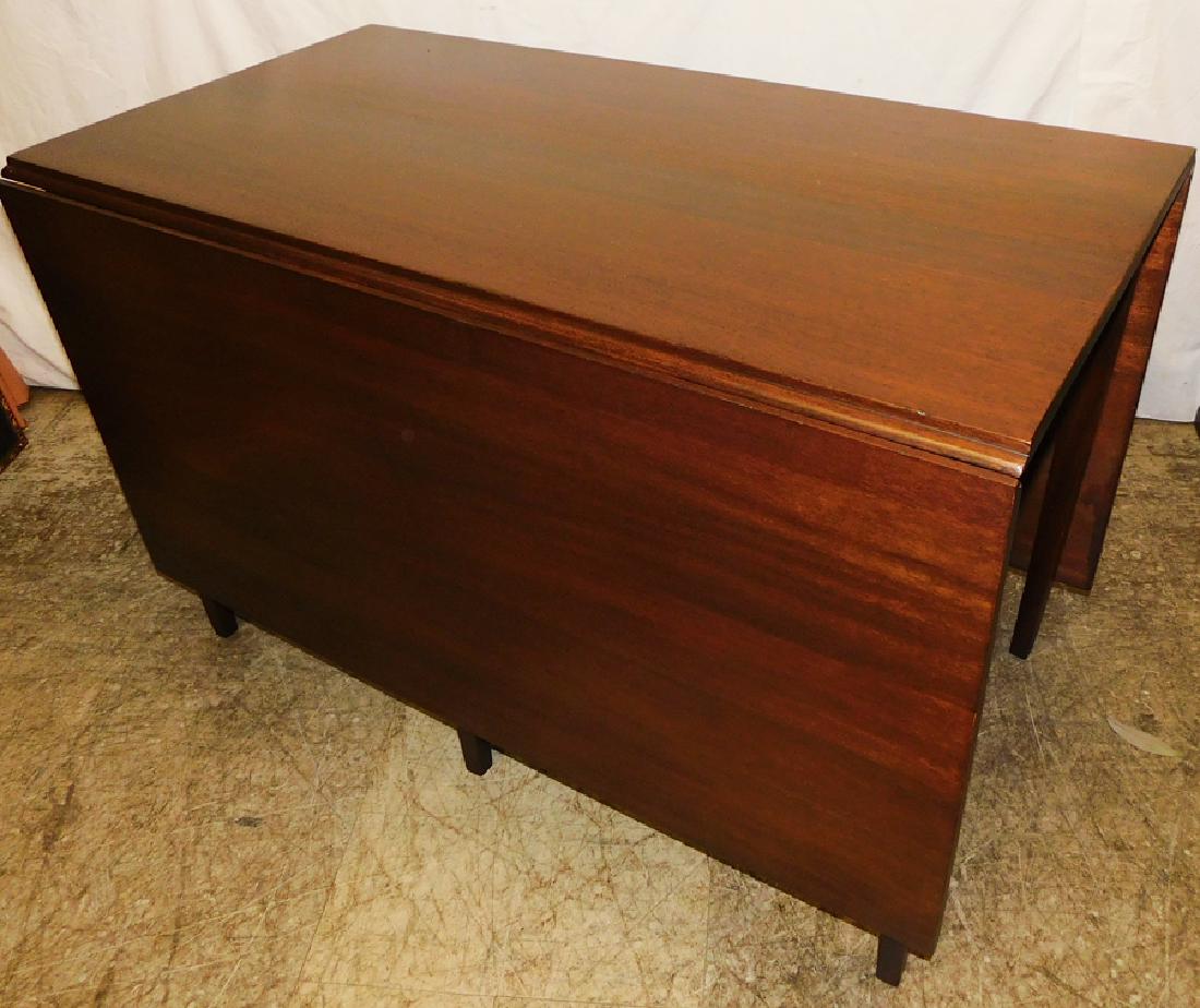 Mahogany Drop Leaf Dining Table (1 of 5)