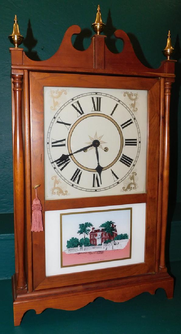 Reproduction Eli Terry Reverse Painted Clock (1 of 3)