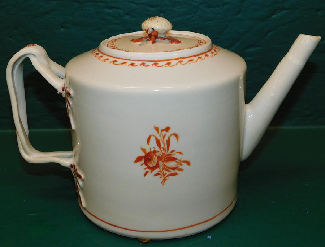 19th C Export  Teapot (1 of 4)