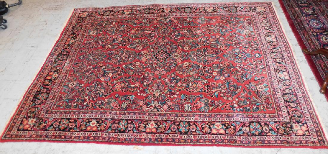 6' 2" X 9' 2" Handmade Sarouk Rug (1 of 3)