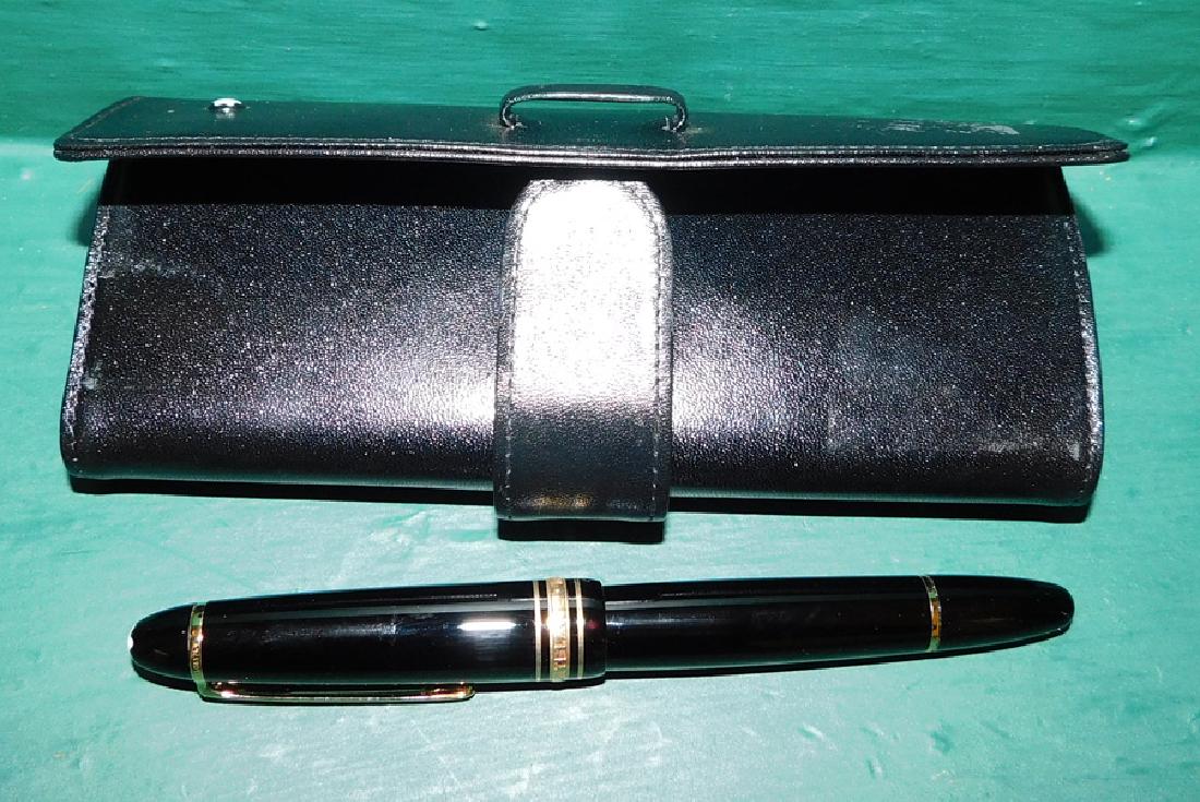 14Kt Gold Tip Montblanc German Pen: 14Kt Gold Tip Montblanc German Pen.