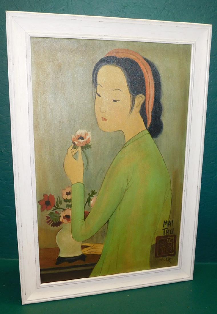 OOC Oriental Lady Holding Flower By Mai Thu (1 of 3)