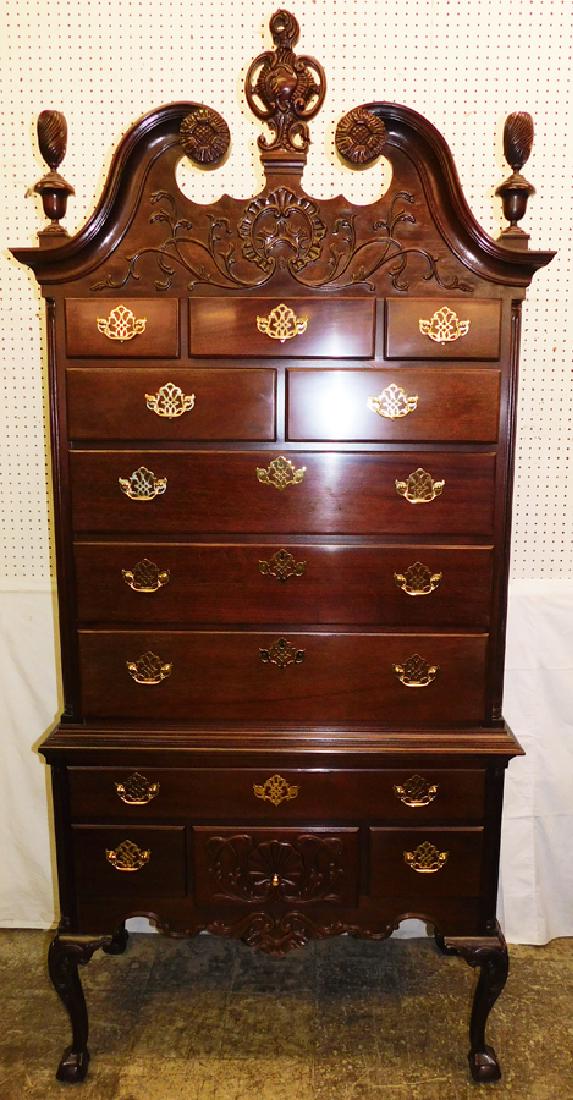 Council Craftsman Mahogany Highboy (1 of 4)