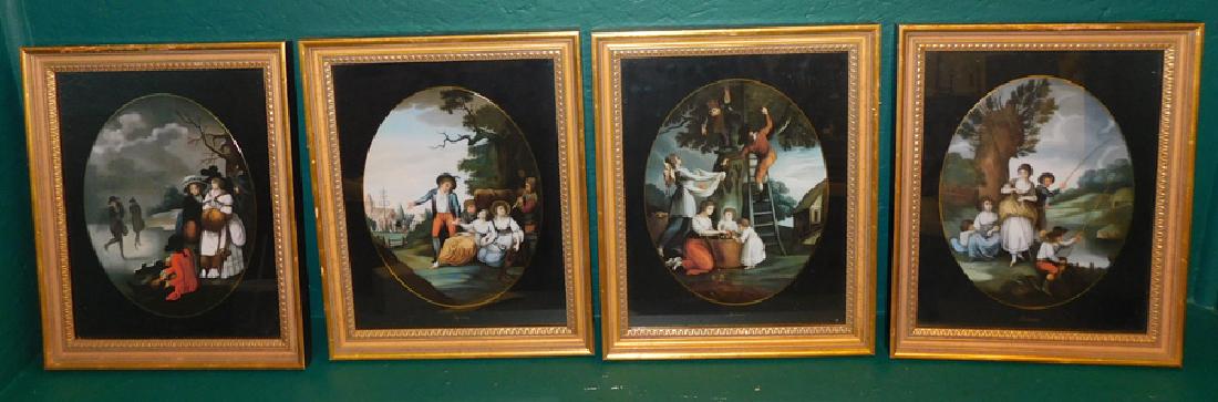 Four Framed Season Prints (1 of 6)