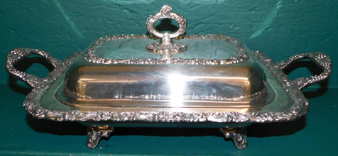 Silverplate Covered Vegetable Dish (1 of 4)