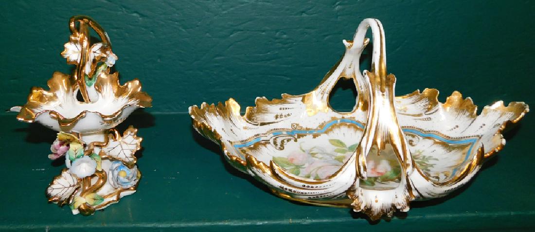 2 Pc Old Paris Porcelain (1 of 4)