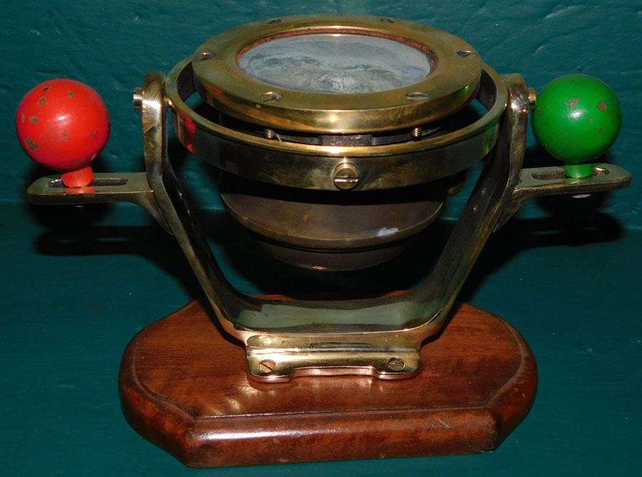 Brass Ships Compass By Coubro Scrutton Ltd (1 of 3)