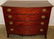 American Mahog Bow Front 4 Dr Inlay HW Chest