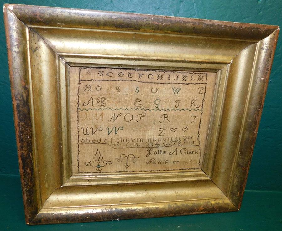 1832 Sampler By Lulla Clark (1 of 4)
