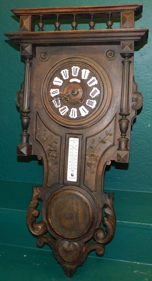 Italian Walnut C.Giachetti Toulon Wall Clock (1 of 5)