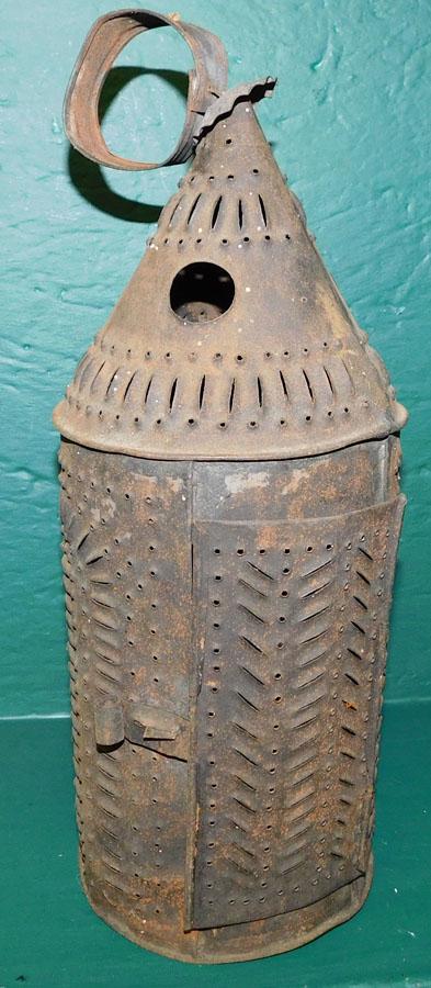 Tin Punch Paul Revere Lantern (1 of 3)
