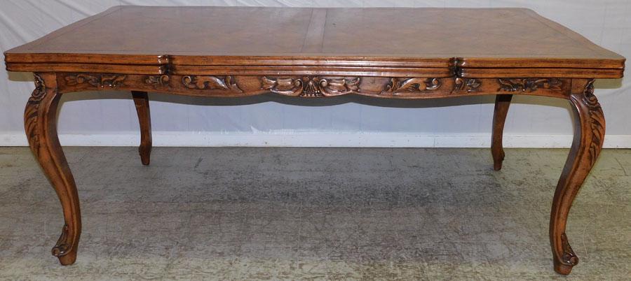 French Guy Chaddock parquetry inlaid table (1 of 7)