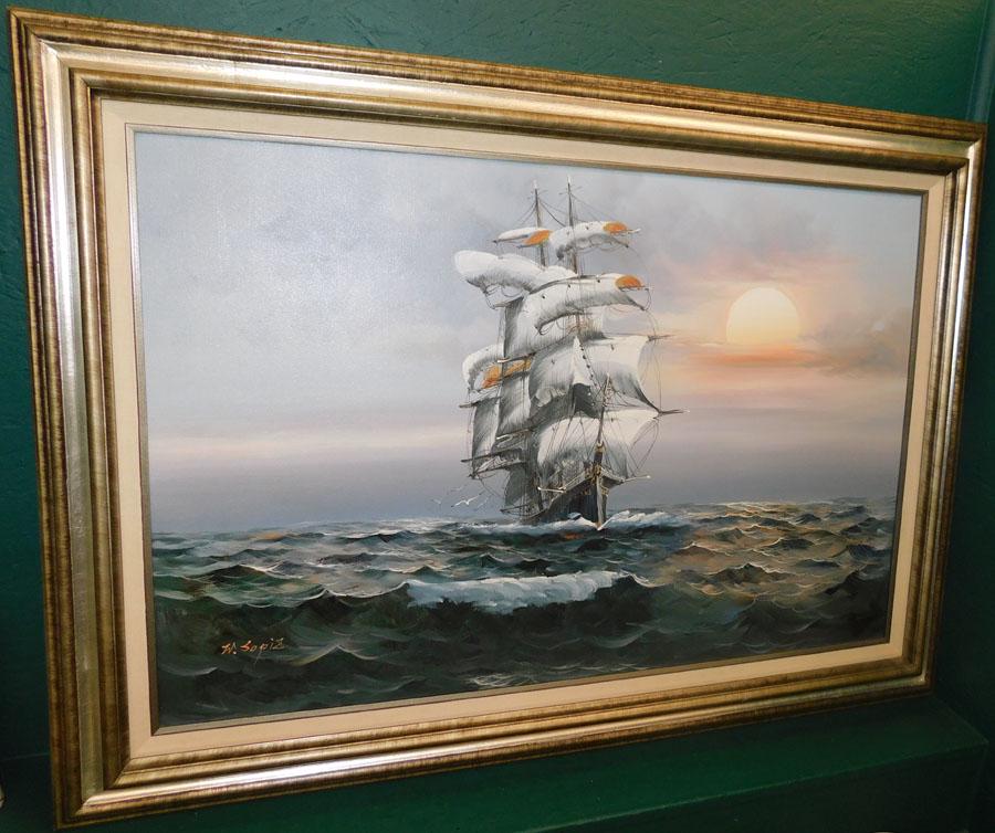 OOC Ship Scene Signed (1 of 4)