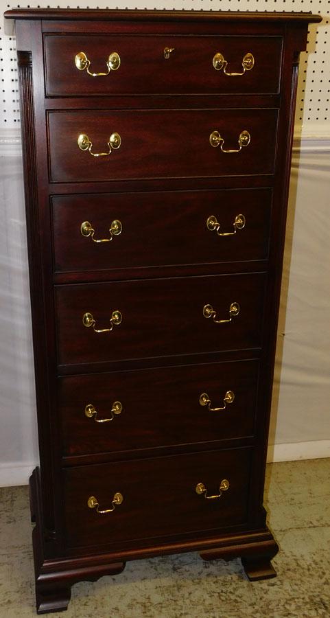 Mahogany Lingerie Chest By Henkel Harris (1 of 6)