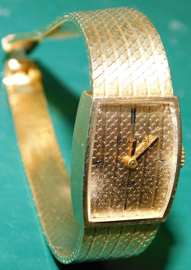 Bulova Ladies 14kt Watch # 82344 (1 of 6)