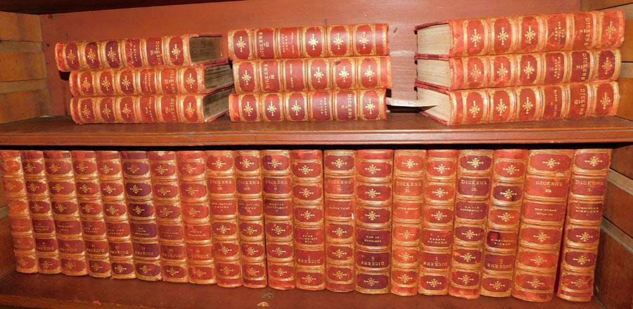Set 29 Leather Bound Dickens Books (1 of 4)