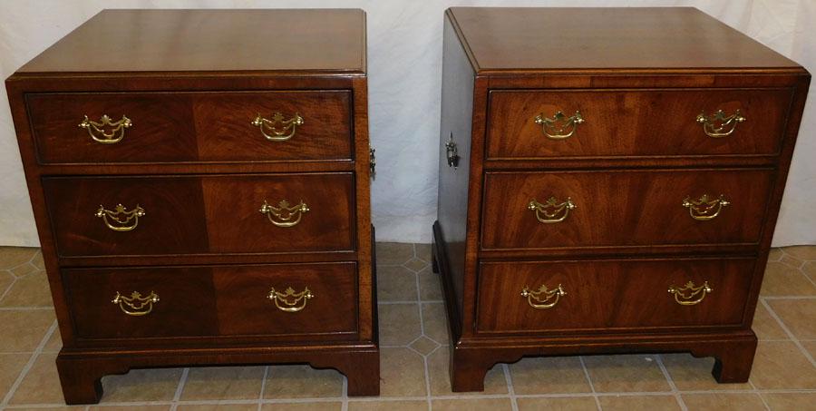 Pr Walnut Night Stands By Henredon (1 of 5)