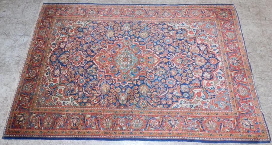 4' 3" X 6' 5" Antique Handmade Oriental Rug (1 of 3)