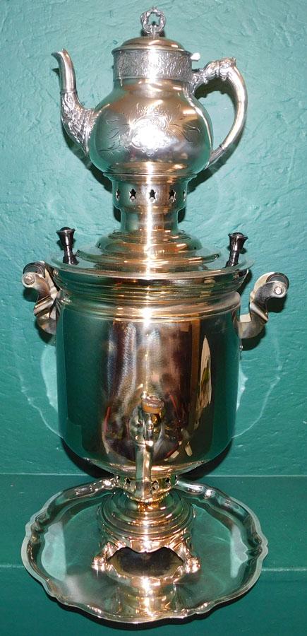 Silverplated Samovar (1 of 4)