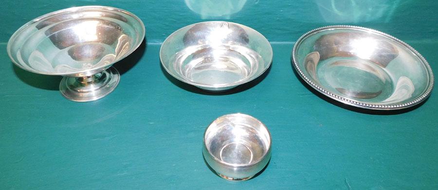 4 Pcs Sterling Items 6.9 toz (1 of 3)
