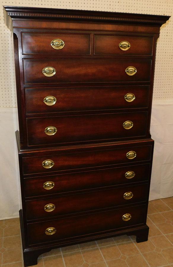 Mahogany Chest On Chest By Kindel (1 of 5)