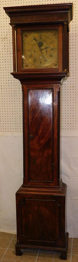 19th C Mah G/father Clock By James Taylor (1 of 6)