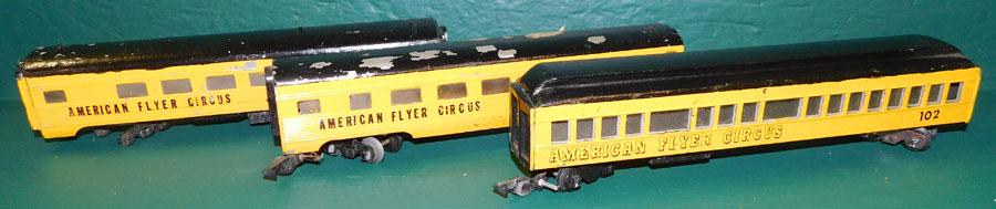 Box American Flyer AC Gilbert Train Cars (1 of 2)
