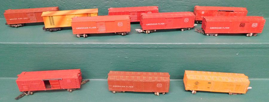 Box American Flyer AC Gilbert  Train Cars (1 of 4)