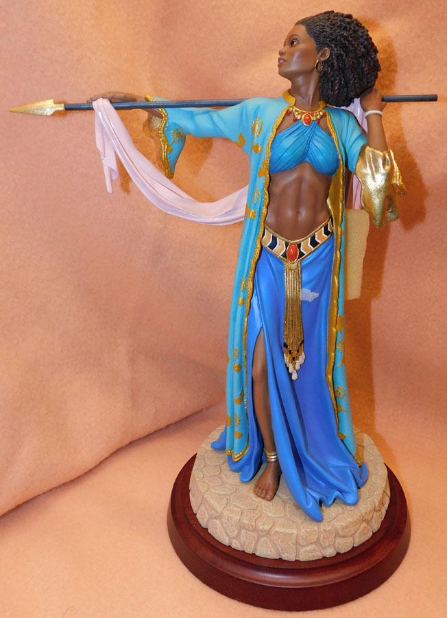 Lenox Figure---- " The Amazon Woman": Lenox Figure---- " The Amazon Woman" 12 3/4" H (Has original box)