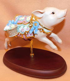 Lenox Figure---- " Blue Ribbon Carousel"
