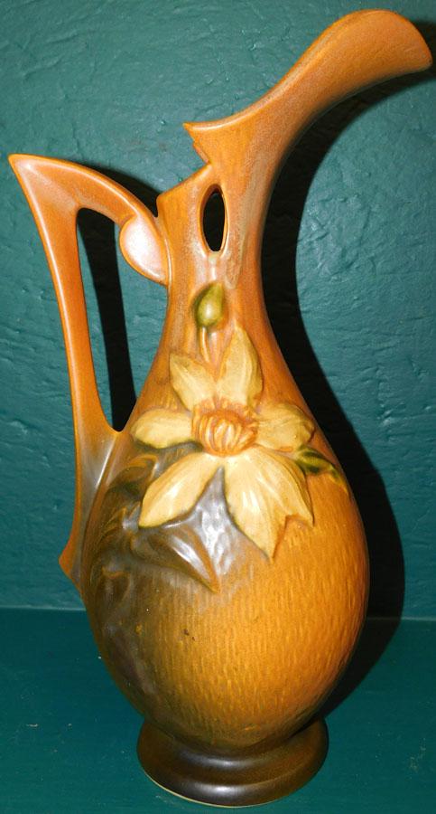 Roseville Clematis Water Ewer (1 of 3)