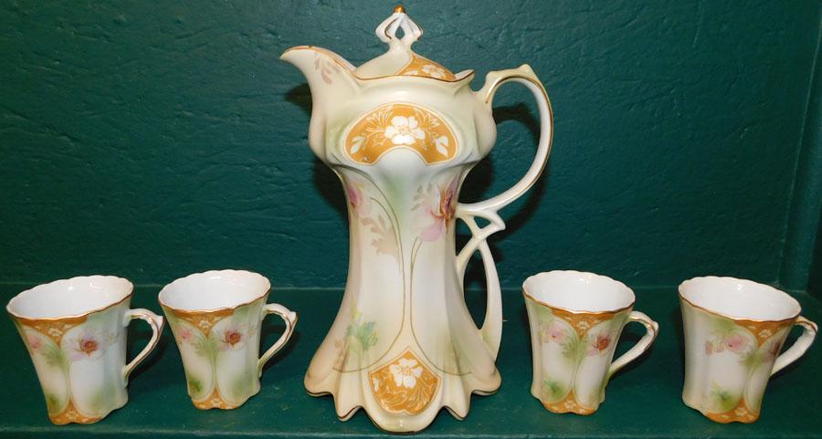 5 Pc RS Prussia Chocolate Set (1 of 4)