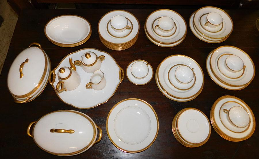 63 Pc Limoges Chateau Dinnerware (1 of 5)