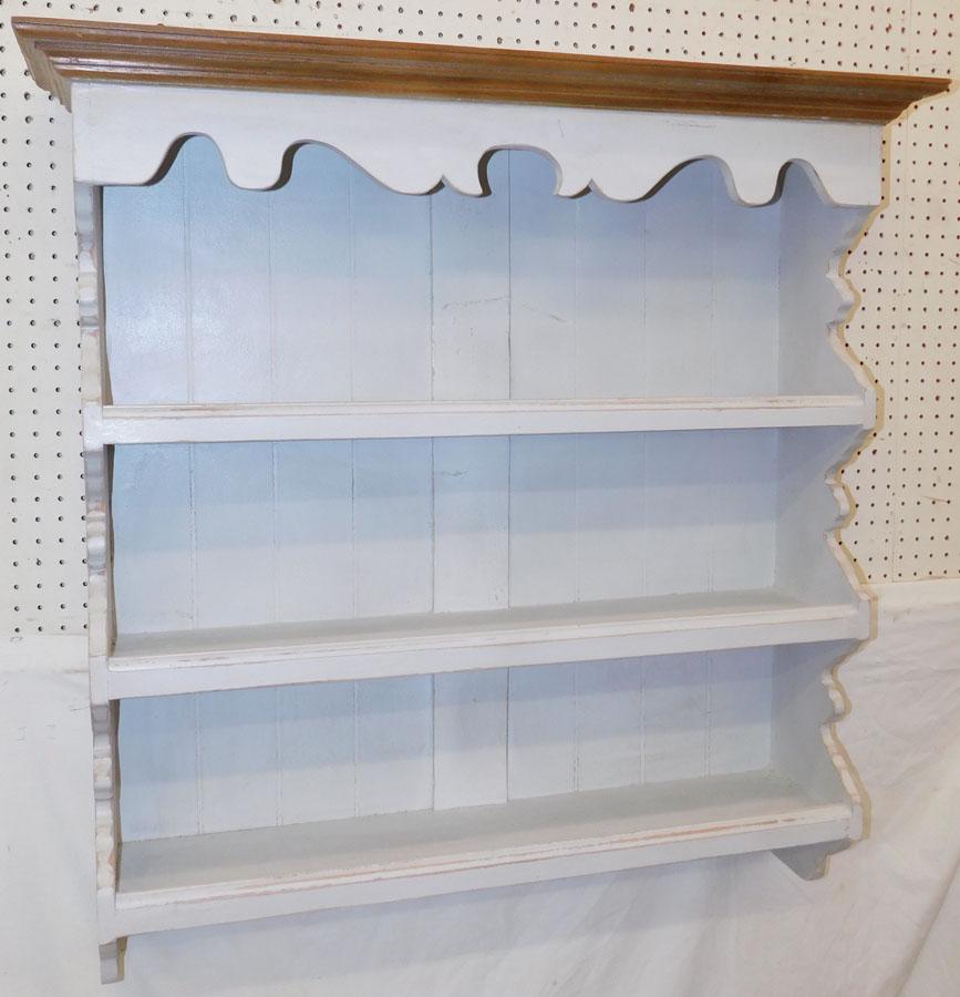 Painted Hanging Shelf Rack (1 of 4)
