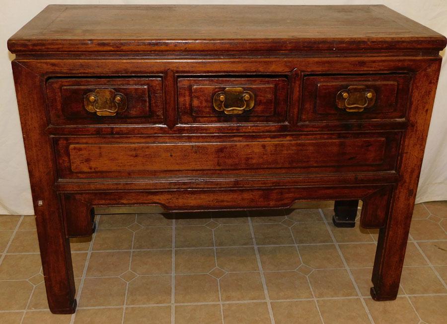 Oriental Teak Wood Server (1 of 6)