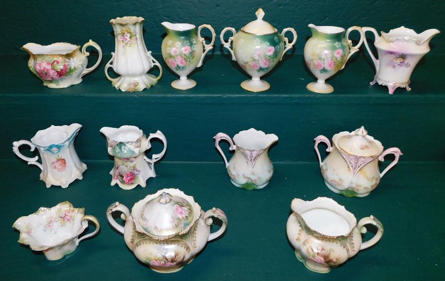 13 Pc RS Prussia Porcelain (1 of 8)