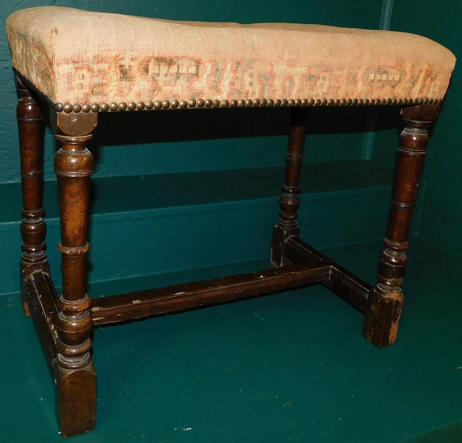 Early 19th C Walnut Bench (1 of 4)