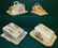 4 English Porcelain Cheese Dishes