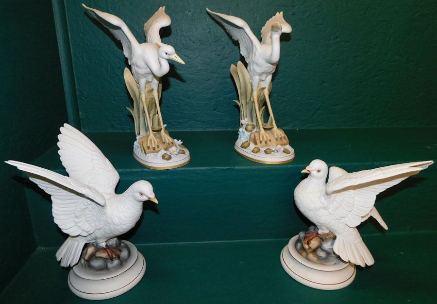 4 Andrea Porcelain Bird Figures (1 of 5)