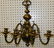 Pair Brass Candle Sconces - 2
