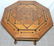 19th C Victorian Walnut Inlaid Octagonal Shape Top - 2