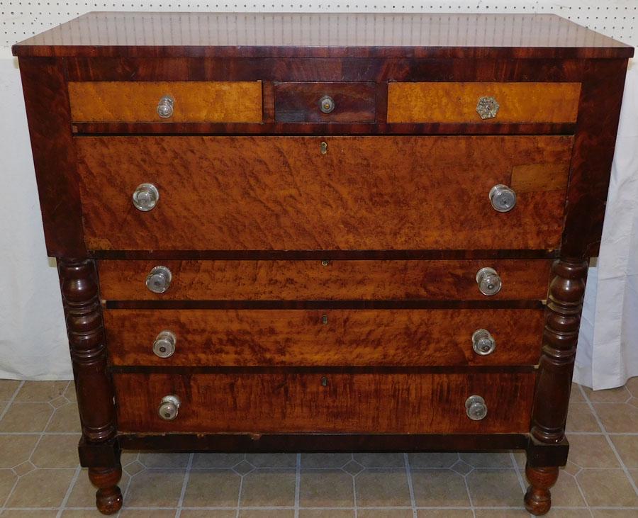 Empire Cherry Chest W/ Birds Eye Maple Fronts (1 of 4)