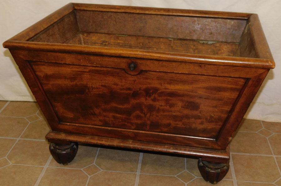 19th C Mahogany Cellarette (1 of 3)