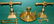5 Pcs 19th C Brass