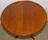 Mahogany Dish Top Pedestal Table - 2