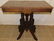 Victorian Walnut Table W/ Marble Top