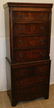 19th C Walnut Diminutive Chest On Chest