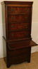 19th C Walnut Diminutive Chest On Chest - 2