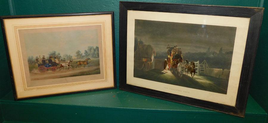 Two Coaching  Prints Or Engravings (1 of 7)