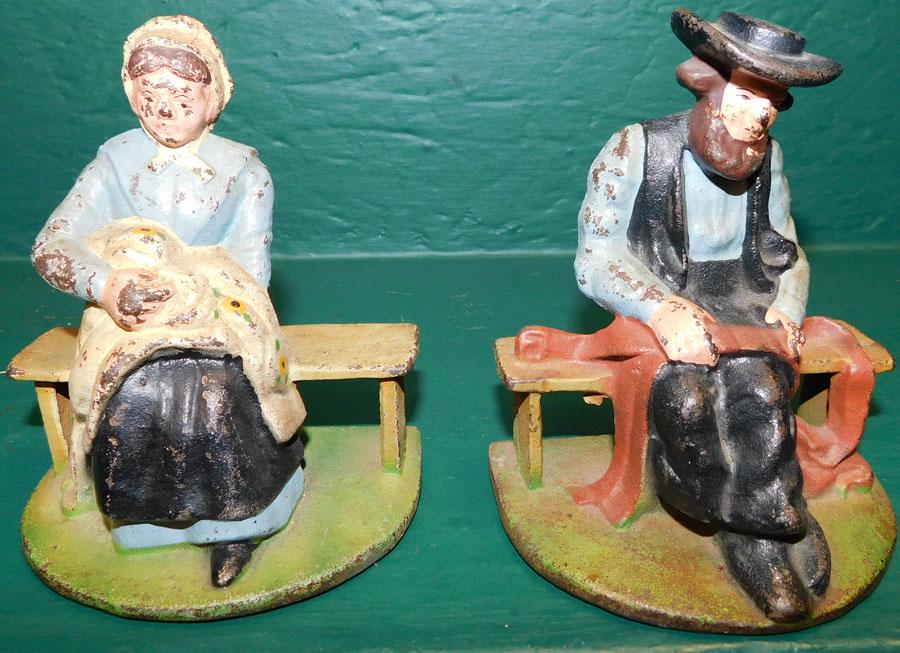 Cast Iron Book Ends By Wilton (1 of 3)